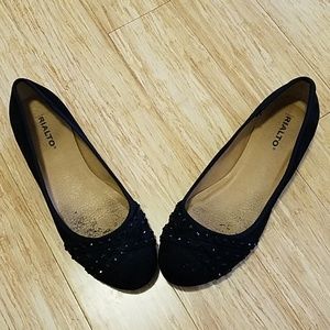 Rialto Suede Flats Size 8